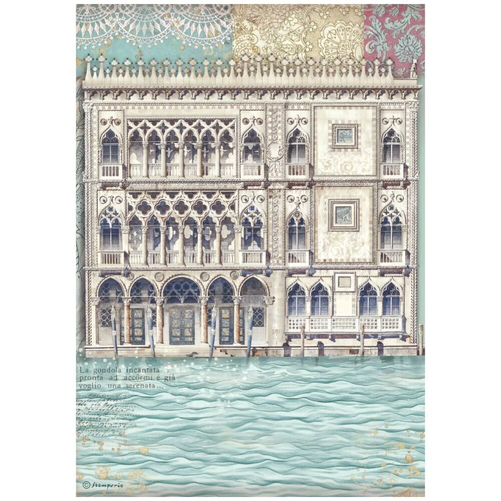 PAPEL DE ARROZ A4 Veneza museu do palácio