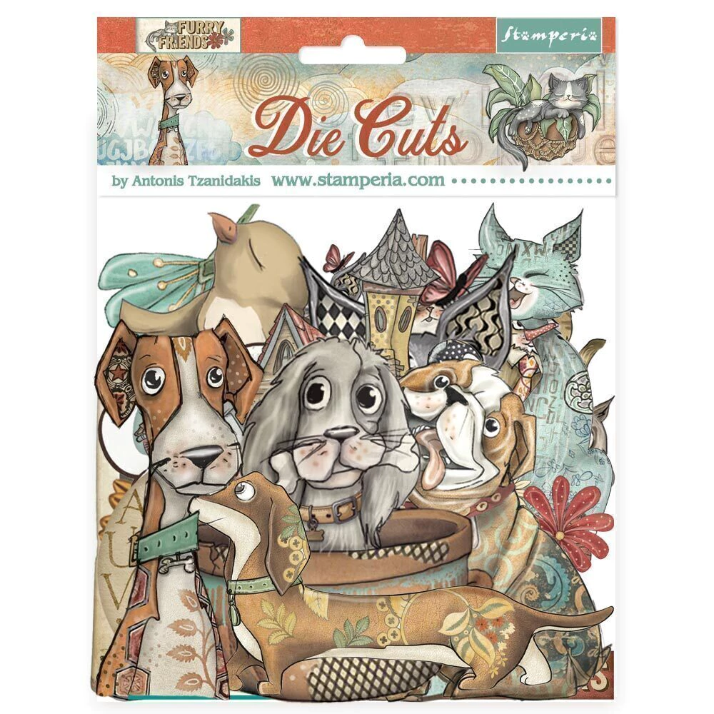 Pre-venda Die cuts Furry Friends