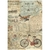 PAPEL DE ARROZ A4 Around the World bicicleta