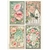 Pre-venda Papel de Arroz House of Roses 4 cartas - comprar online