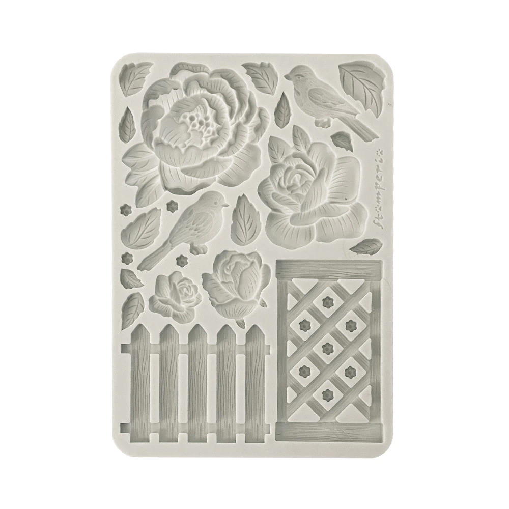 Molde Silicone A5 (15x21cm) House of Roses Cerca