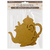Pre-venda Crafty shapes: MDFHouse of Roses bule de chá - comprar online