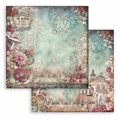 Papel Scrapbook - Master of Magic casa - comprar online