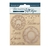 Chipboard Decorativo 14 x 14 cm - Create Happiness Welcome Home Relógios