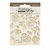Chipboard Decorativo Chips 14 x 14 cm - Shabby Rose roses pattern