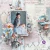 Bloco de Papel Scrapbook French Blue - 32 folhas 20x20 cm na internet