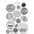Molde A4 Klimt Rounded Patterns