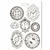 Molde A4 Garden of Promises Clocks