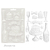 Molde A5 Masquerade flut and cakes - Mon Papier Crafts