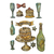 Molde A5 Masquerade flut and cakes - loja online