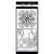 Stencil Espesso 12X25 cm - Lady Vagabond Lifestyle Compass