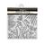 Stencil Espesso 18X18 cm - Forest abstract flowers - comprar online