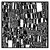 Stencil Espesso 18X18 cm - Klimt Square Pattern