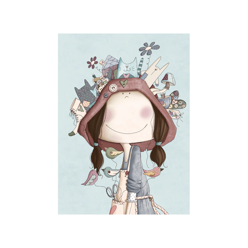 Pasta com Elástico A4 A Escola com Ofelia