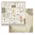 Bloco 10 Papéis 15X15 cm (6"X6") + bônus - Garden House