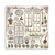 Bloco 10 Papéis 30.5x30.5cm (12"x12") + bônus - Garden House