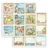 Bloco 10 Papéis 30.5x50.5cm (12"x12") + bônus - Blue Dream - comprar online