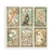Bloco 10 Papéis 30.5x30.5cm + bônus - Fortune