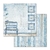 Bloco 10 Papéis 30.5x30.5cm (12"x12") + bônus - Blue land - Mon Papier Crafts