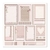 Bloco 10 Papéis 30,5x30,5 (12"x12") + bônus - Little Girl - Mon Papier Crafts