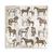 Bloco 10 Papéis 30.5x30.5cm (12"x12") + bônus - Horses