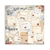 Imagem do Bloco 10 Papéis 30.5x50.5cm (12"x12") + bônus - Romantic Christmas