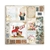 Bloco 10 Papéis 30.5x50.5cm (12"x12") + bônus - Romantic Christmas na internet