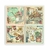 Bloco 10 Papéis 20,3x20,3cm Garden - comprar online