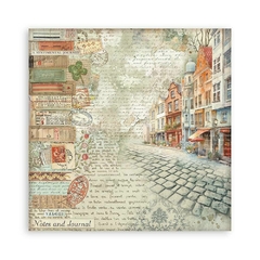 Bloco 22 Papéis 20,3X20,3 (8"X8") Single Face - Face Art of Travelling - comprar online