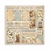 Bloco 22 Papéis 30,5x30,5 (12"x12") Single Face - Golden Harmony - Mon Papier Crafts