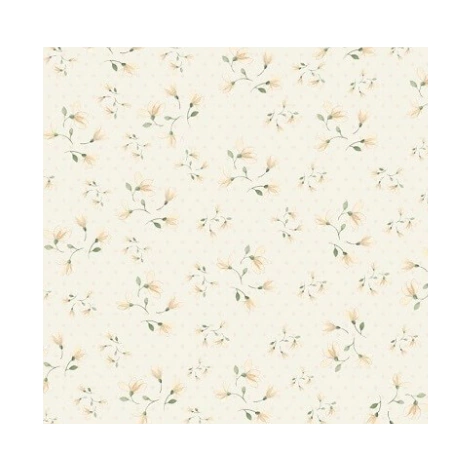 Textura p/Encadernar Asas de Fada Flor Crema