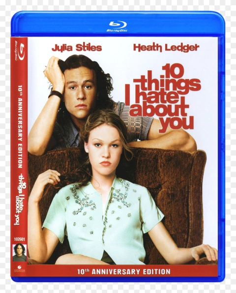 10 coisas que odeioa em vocé Blu Ray Dublado E Legendado - comprar online