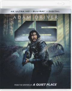 65 Ameaça Pré-Historica 4K Ultra + Blu Ray Dublado Legendado