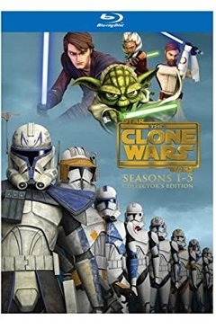 star wars the clone wars (1 a 6) Temporada Blu-ray Dublado Legendado