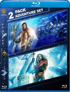 Aquaman 1 e 2 Blu Ray Dublado E Legendado