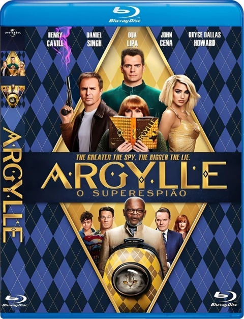 Argylle O Superespião (2024) Blu Ray Dublado Legendado