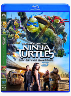As Tartarugas Ninja 3D (2014) Blu Ray Dublado E Legendado