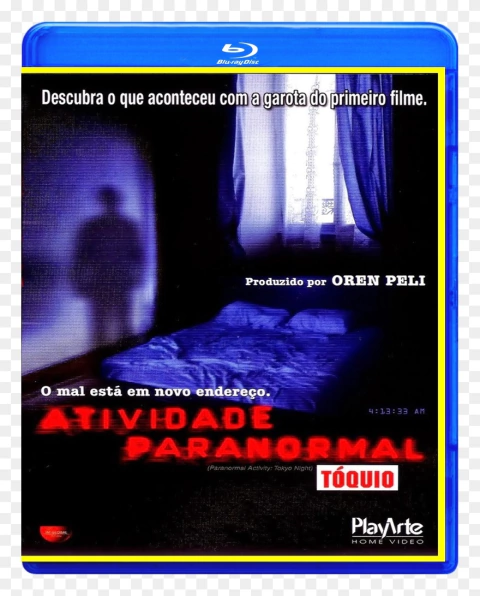 Atividade Paranormal -Tóquio Blu Ray Dublado E Legendado - comprar online