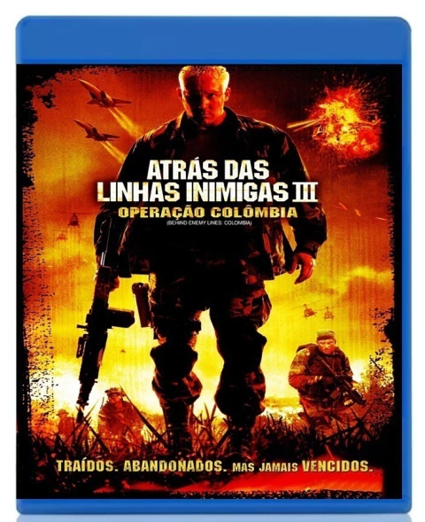 Atrás das Linhas Inimigas 3 Blu Ray Dublado e legendado