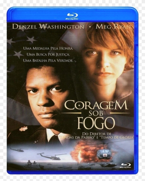 CORAGEM SOB FOGO Blu ray dublado e legendado