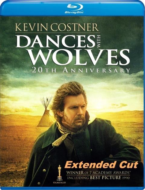 Dança com Lobos + versão estendida Blu ray Dublado e Legendado