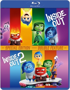 Divertida Mente 1-2 Blu ray Dublado Legendado