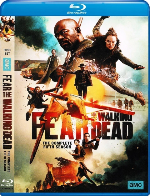 Fear the Walking Dead Season 5ª Temporada Blu-ray Dublado Legendado