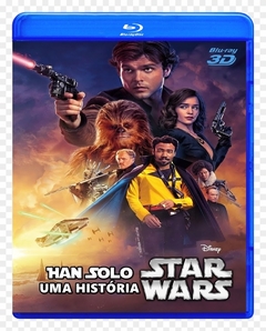 Han Solo Uma História Star Wars 3D Blu Ray Dublado e legendado