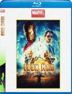 Homem de Ferro Trilogia Blu-ray Dublado Legendado