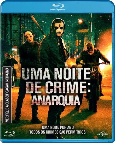 Uma Noite De Crime: Anarquia 2014 Blu-ray Dublado Legendado