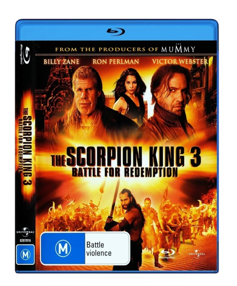 O Escorpião Rei 3 Blu-ray Dublado Legendado - comprar online