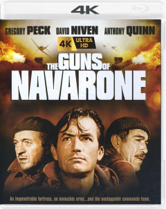 Os Canhões de Navarone 1961 4K Ultra + Blu Ray Dublado Legendado