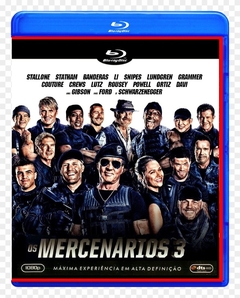 Os  Meerccenários 3 Blu Ray Dublado E Legendado