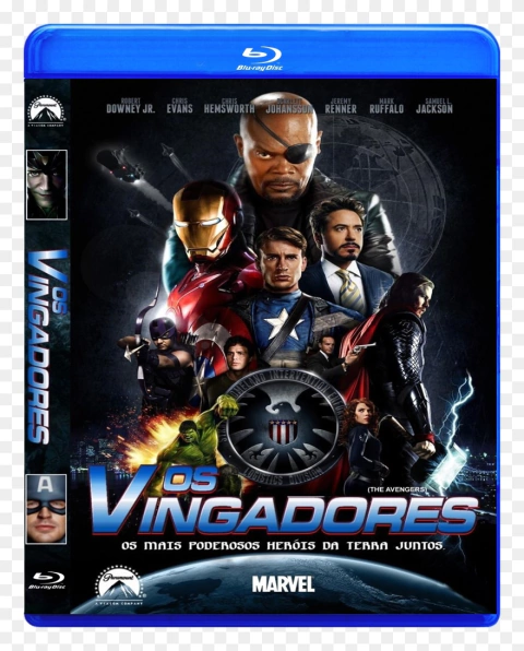 Os Vingadores (2012) Blu Ray Dublado E Legendado - comprar online